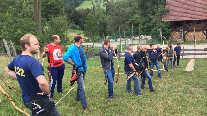 Abschlussübung „Bogenschiessen“